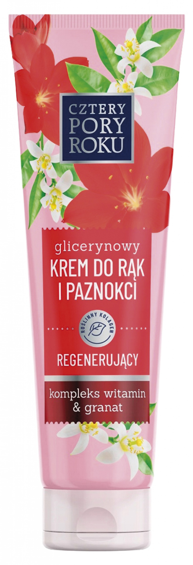 Krem do rąk CZTERY PORY ROKU Witamina, glicerynowy, 130ml, Kremy, Artykuły higieniczne i dozowniki