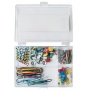 Office set (drawing pins, paper clips) OFFICE PRODUCTS, 135 pcs mix