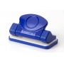 Hole punch, KANGARO Perfo 10, punches up to 10 sheets, blue