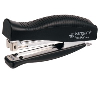 Stapler KANGARO Veritka-45 + staples, staples up to 30 sheets, blister, black