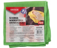 Universal cloth, OFFICE PRODUCTS, microfibre, 240g/mkg, 30x30cm, assorted colours
