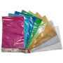 Decorative foam sponge sheets, GIMBOO, Eva, glued, super glitter, A4, pendant bag, assorted colours