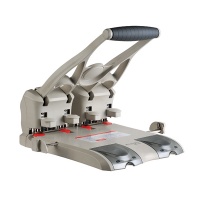 Hole punch, KANGARO HDP-4160N, 4-hole, punches up to 150 sheets, assorted colours