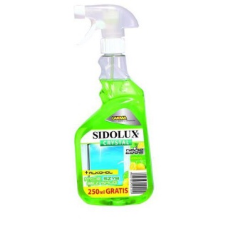 SIDOLUX PŁYN DO SZYB CRYSTAL LEMON 750ML., Podkategoria, Kategoria