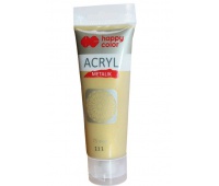 FARBA AKRYLOWA 75ML HAPPY COLOR CZYSTE ZŁOTO.MET., Podkategoria, Kategoria