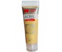 FARBA AKRYLOWA 75ML HAPPY COLOR DELIK.ZŁOTO.MET., Podkategoria, Kategoria