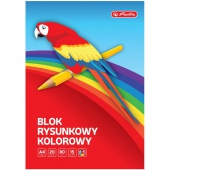 BLOK RYSUNKOWY A4 20K 80G KOLOROWY