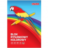 BLOK RYSUNKOWY A4 20K 80G KOLOROWY, Podkategoria, Kategoria