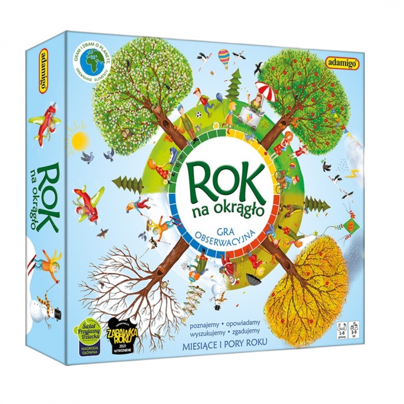 ROK NA OKRĄGŁO 7585, Edukacyjne, Gry