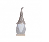 SKRZAT SZARO-SREBRNY NA PODSTAWIE 40CM/17CM, Podkategoria, Kategoria