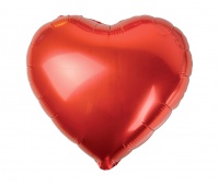 BALON FOLIOWY SERCE CZERWONE 18", Podkategoria, Kategoria