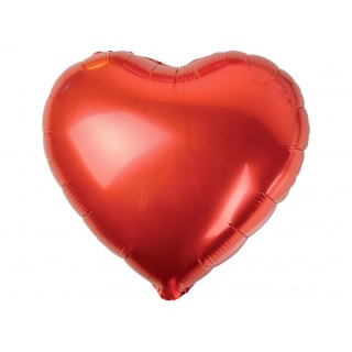 BALON FOLIOWY SERCE CZERWONE 18", Podkategoria, Kategoria