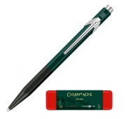 Długopis CARAN D'ACHE 849 Wonder Forest, M, zielony, Długopisy, Artykuły do pisania i korygowania