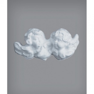 DEC CHERUBINY STYROPIAN 195x100mm 2szt., Styropian, akryl, Art. kreatywne