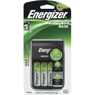 Ładowarka ENERGIZER Base + 4 szt. akumulatorków AA, Akumulatorki i ładowarki, Urządzenia i maszyny biurowe