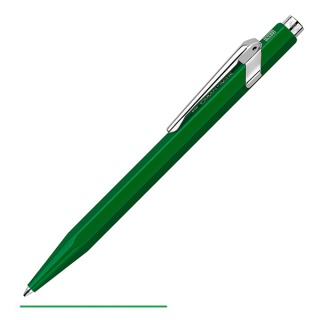 Długopis CARAN D'ACHE 849 Classic Line, M, zielony z zielonym wkładem, Długopisy, Artykuły do pisania i korygowania
