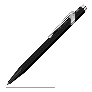 Długopis CARAN D'ACHE 849 Classic Line, M, czarny z czarnym wkładem, Długopisy, Artykuły do pisania i korygowania