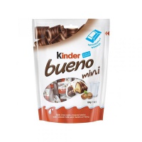 FERRERO milk chocolates, Kinder Bueno Mini, 108 g