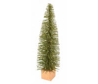 CHOINKA Z ZIELONEGO RATANU Z BROKATEM 38CM/14, Podkategoria, Kategoria