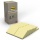 Karteczki samoprzylepne POST-IT® Recycled Notes (654-1T), 76x76mm, 16x100 kart., żółty