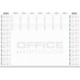 Podkładka na biurko OFFICE PRODUCTS, planer 2022/2023, biuwar 594x420mm A2 ,52k., biała