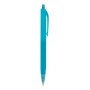 Długopis automatyczny żelowy APLI Nordik, trójkątny, wkład niebieski, mix kolorów pastel, Długopisy, Artykuły do pisania i korygowania