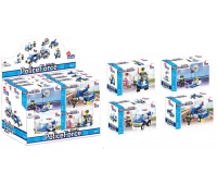 KLOCKI KONSTR ALLEBLOX POLICJA 63-64EL 15X10X5, Podkategoria, Kategoria