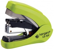 Zszywacz KANGARO LE-10F, zszywa do 20 kartek, zielony, Zszywacze, Drobne akcesoria biurowe