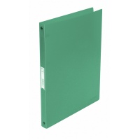 Ring binder, Q-CONNECT, PP, A4/4R/16mm, transparent green