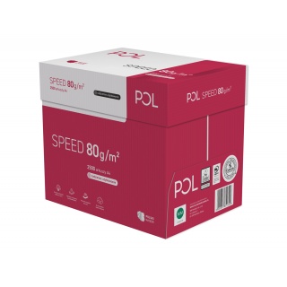 Papier ksero POL SPEED, A4, klasa C, 153CIE, 80gsm, 500ark., Papier do kopiarek, Papier i etykiety
