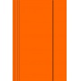 Teczka z gumką A4 KONFEX TG06 , 300G, pomarańczowa, Teczki płaskie, Archiwizacja dokumentów
