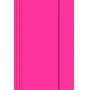 Teczka z gumką A4 KONFEX TG06, 300G, różowa, Teczki płaskie, Archiwizacja dokumentów