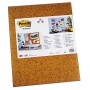 Self-adhesive wall chart, POST-IT® (558), 585x460mm, light brown