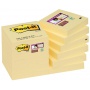 Self-adhesive pad, sticky notes, POST-IT® (622-12SSCY-EU), 51x51mm, 12x90 sheets, yellow