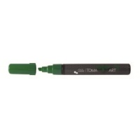 Marker akrylowy TOMA, TO-400 , okrągły, 2, 5 mm, zielony, Markery, Artykuły do pisania i korygowania