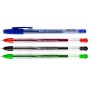 Długopis TOMA, TO-071, Student żelowy czerwony, Długopisy, Artykuły do pisania i korygowania