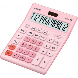KALKULATOR CASIO GR-12C 12POZ. RÓZOWY, Podkategoria, Kategoria