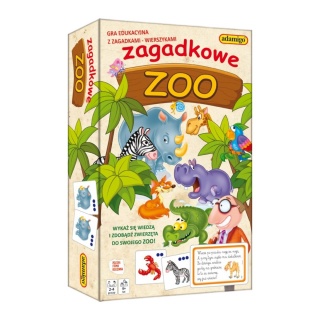ZAGADKOWE ZOO - MINI 7707, Edukacyjne, Gry