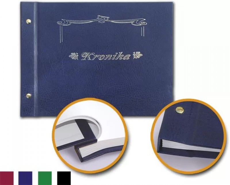 KRONIKA A3 NITY POZIOMA GRANATOWA, Kroniki, Galanteria papiernicza