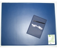 Desk pad, Q-CONNECT, 63x50cm, blue, Desk mats, Office equipment
