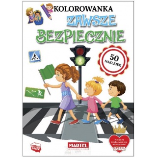 KOLOROWANKA ZAWSZE BEZPIECZNIE Z NAKLEJKAMI, Podkategoria, Kategoria