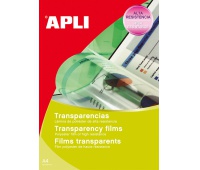 APLI Transparency films, A4, 100 sheets