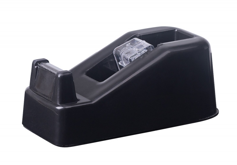 Office tape dispenser, OFFICE PRODUCTS, 12.5x6.5x5.5 cm, black