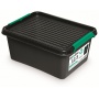 Pojemnik do przechowywania MOXOM EcoLine Box, 12,5l, czarny, Pudła, Wyposażenie biura