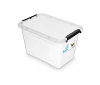 Pojemnik do przechowywania MOXOM Simple Box, 6,5l, transparentny, Pudła, Wyposażenie biura