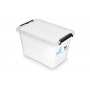 MOXOM Simple box storage container, 6.5l, transparent