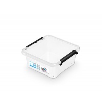 Pojemnik do przechowywania MOXOM Simple Box, 0,85l, transparentny, Pudła, Wyposażenie biura