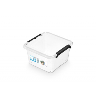 Pojemnik do przechowywania MOXOM Simple Box, 1,15l, transparentny, Pudła, Wyposażenie biura