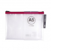Torebka APLI Zipper Bag, A5, 235x175 mm, mix kolorów, Torebki, Archiwizacja dokumentów