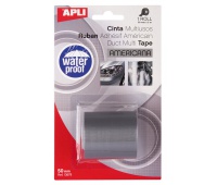 APLI Multi Duct Tape, 50 mm x 5 m, gray, blister